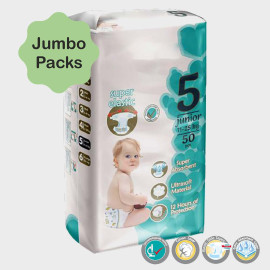 INNHJ-PAR-001 MODEL WHOLESALE NEWBORN MINI MIDI MAXI JUNIOR EXTRA LARGE FLEXIBLE UNISEX PREMIUM ABSORBENT DIAPERS